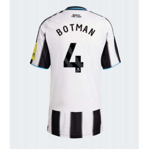 Newcastle United Sven Botman #4 Replika Hjemmebanetrøje Dame 2025-26 Kortærmet Newcastle United Sven Botman #4 Replika Hjemmebanetrøje Dame 2025-26 Kortærmet